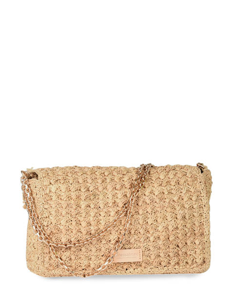 Schoudertas L Moon Raffia Vanessa bruno Beige moon raphia 225984 ander zicht 4