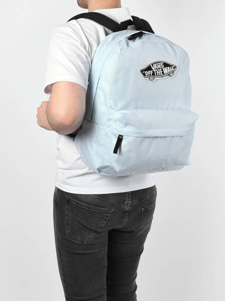 Rugzak 1 Compartiment Vans Blauw backpack VN0A3UI6 ander zicht 1