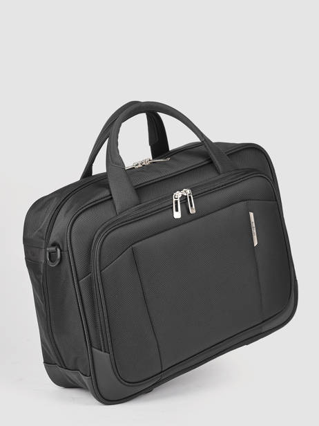 Messenger Tas Samsonite Zwart respark KJ3010 ander zicht 1