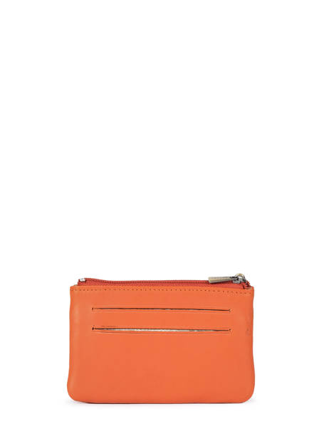 Porte-monnaie Cuir Katana Orange marina 753120 vue secondaire 2