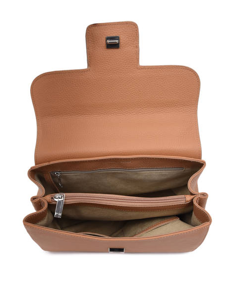 Handtas Duras Leder Nathan baume Bruin ines 1 ander zicht 3