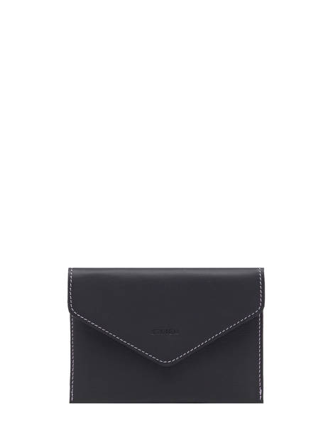 Porte-papiers Paris Cuir Etrier Violet paris EPAR054