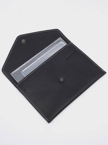 Porte-papiers Paris Cuir Etrier Violet paris EPAR054 vue secondaire 1