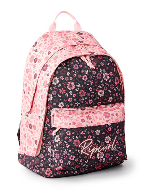 Rugzak 2 Compartimenten Rip curl Zwart ditsy LBPTB1DT ander zicht 3