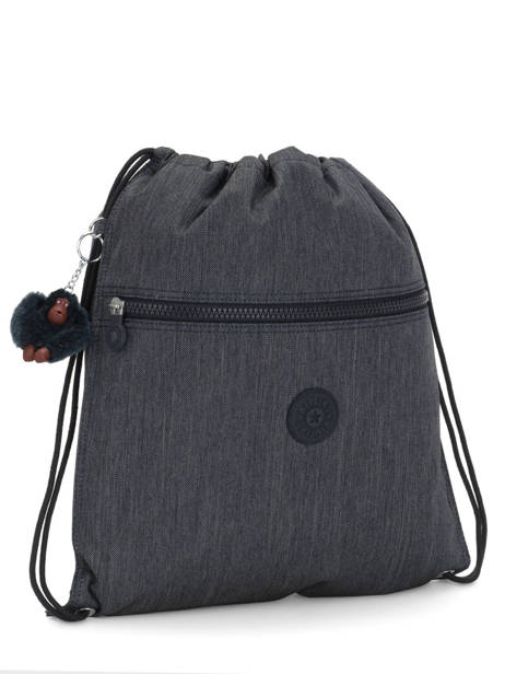 Sporttas Kipling Blauw back to school KI6797 ander zicht 2