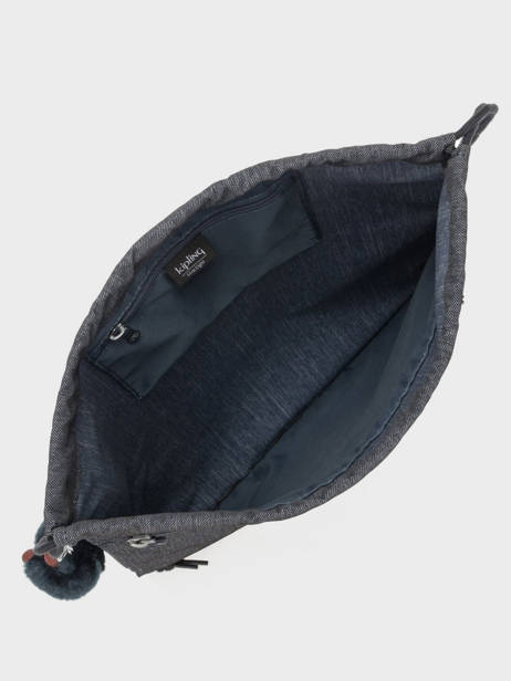 Sporttas Kipling Blauw back to school KI6797 ander zicht 3