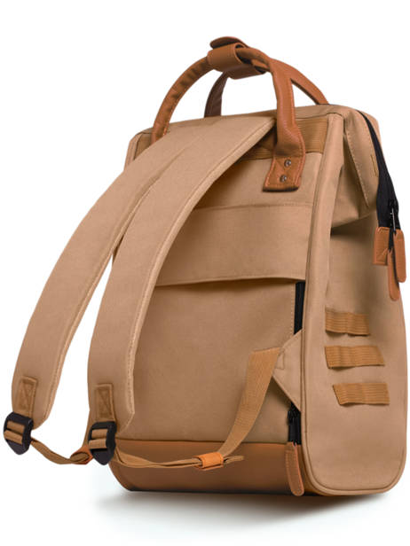 Personaliseerbare Rugzak Adventurer Medium Cabaia Beige adventurer BAGS ander zicht 4