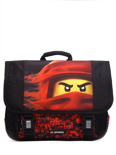 Boekentas 2 Compartimenten Lego Zwart ninjago 23702-26 ander zicht 1