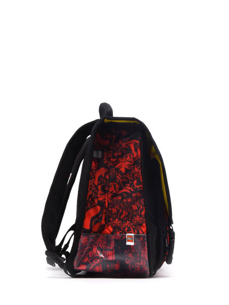 Boekentas 2 Compartimenten Lego Zwart ninjago 23702-26 ander zicht 3