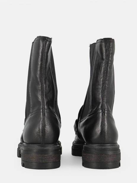 Boots Uit Leder Mjus Zwart women 23202-22 ander zicht 4