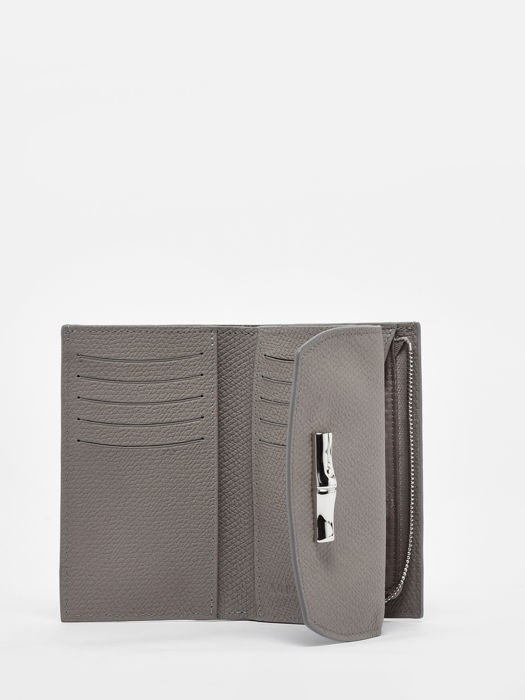 Longchamp Roseau Portefeuille Gris
