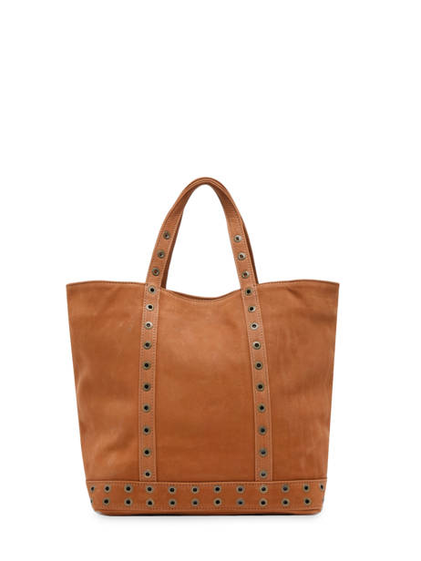 Sac Porté Main Cabas Cuir Cuir Vanessa bruno Marron cabas cuir 22V40413