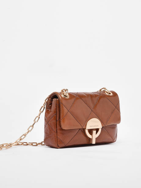 Sac Nano Moon En Cuir Vanessa bruno Marron moon 84V40326 vue secondaire 2