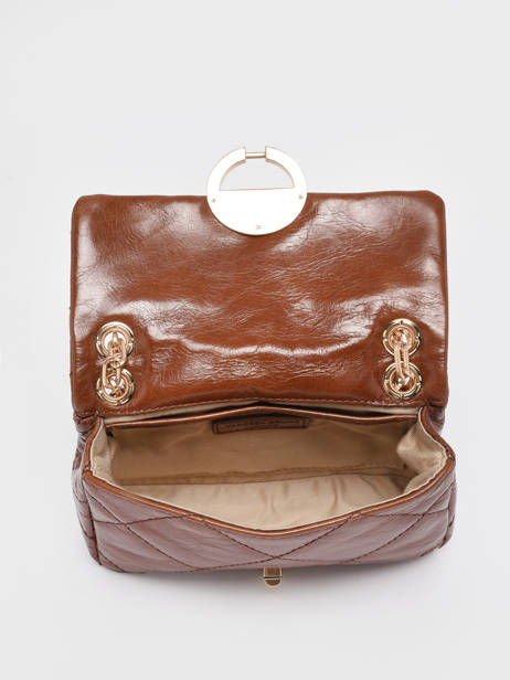 Sac Nano Moon En Cuir Vanessa bruno Marron moon 84V40326 vue secondaire 4
