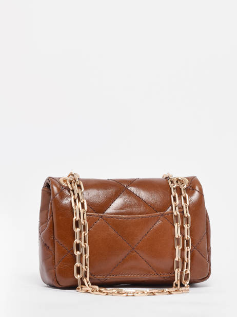 Sac Nano Moon En Cuir Vanessa bruno Marron moon 84V40326 vue secondaire 3