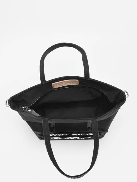 Handtas Le Cabas Pailletten Vanessa bruno Zwart cabas 1V40435 ander zicht 3