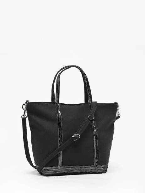 Handtas Le Cabas Pailletten Vanessa bruno Zwart cabas 1V40435 ander zicht 4