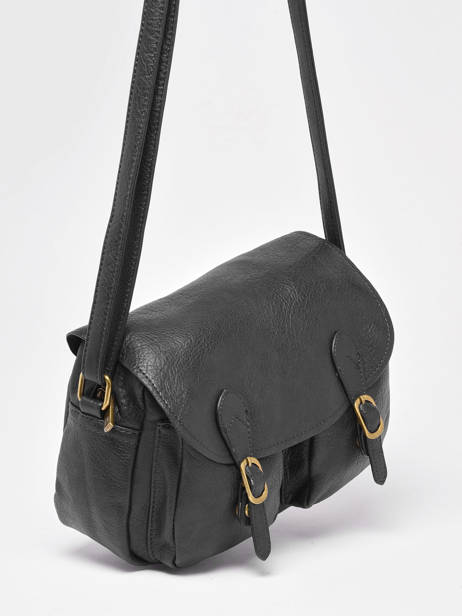 Cross Body Tas Sangle Mandoline Zwart sangle MD511 ander zicht 2