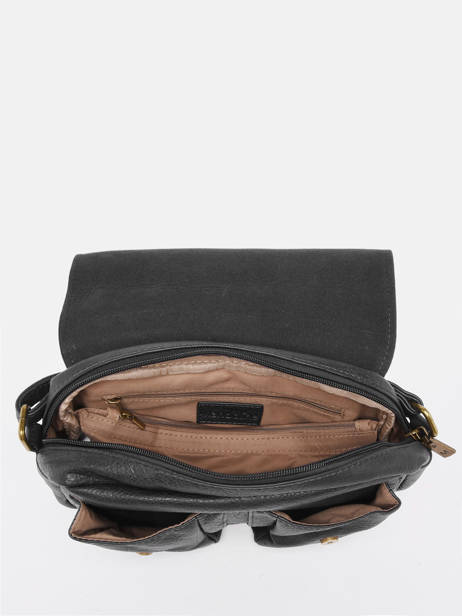Cross Body Tas Sangle Mandoline Zwart sangle MD511 ander zicht 3