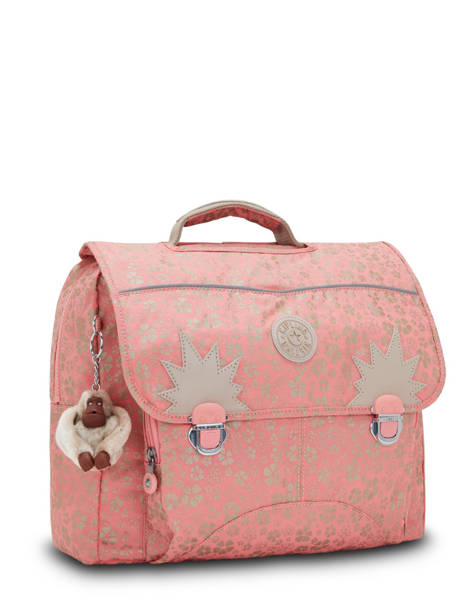 Boekentas 2 Compartimenten Kipling Roze back to school KI7055 ander zicht 2