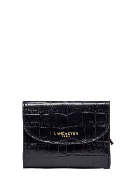 Portefeuille Cuir Lancaster Noir exo 11