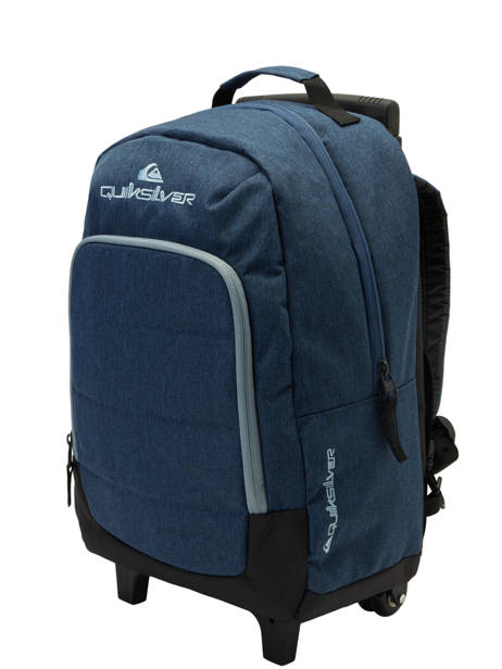 Sac A Dos à Roulettes 2 Compartiments Quiksilver Bleu kids QBBP3035 vue secondaire 2