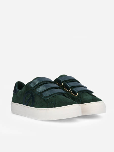 Sneakers Arcade Straps Side Uit Leder No name Groen women GEGC04EA ander zicht 3