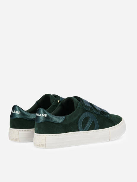 Sneakers Arcade Straps Side Uit Leder No name Groen women GEGC04EA ander zicht 4