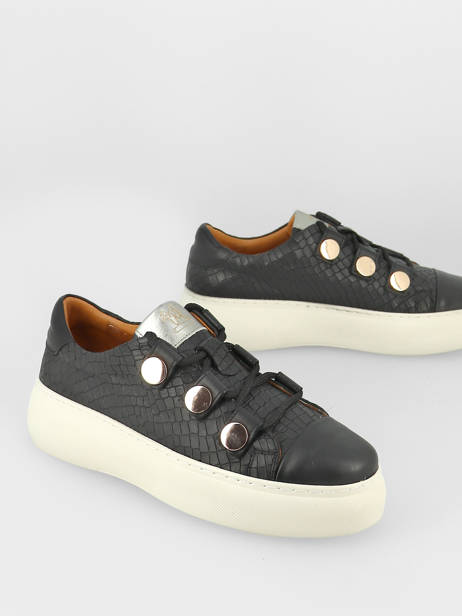 Sneakers Camil Uit Leder Mam'zelle Zwart women CAMIL ander zicht 3