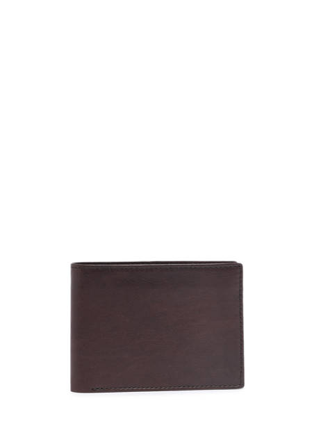 Portefeuille M Horizontal Gary Cuir Le tanneur Marron gary TRA3114