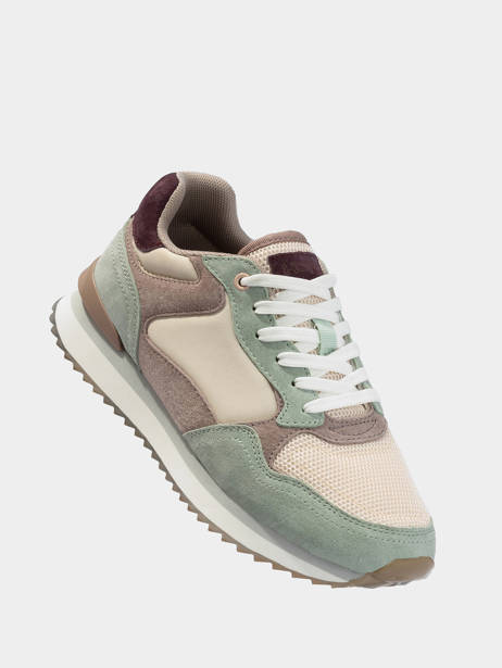 Sneakers Phoenix Cuir Hoff Vert women 22202012 vue secondaire 1