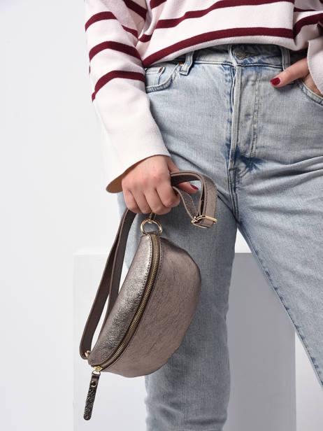 Sac Banane Milano Marron nine NI19091 vue secondaire 1