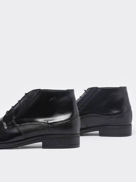 Chaussures A Lacets Beta En Cuir Fluchos Noir men F0681 vue secondaire 2