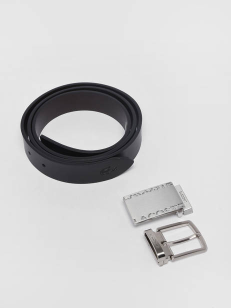 Riem Lacoste Zwart belt RC4060 ander zicht 2