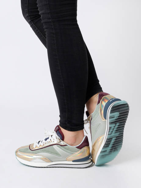 Sneakers Phoenix Cuir Hoff Vert women 22202012 vue secondaire 2