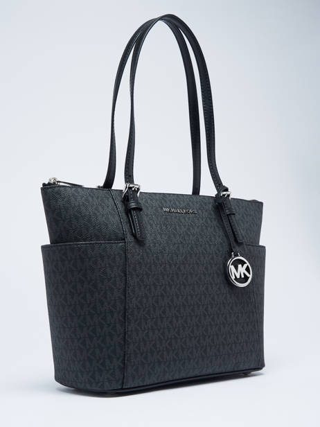 Sac Porté épaule Jet Set Item  Michael kors Noir jet set item S0STTT1B vue secondaire 2
