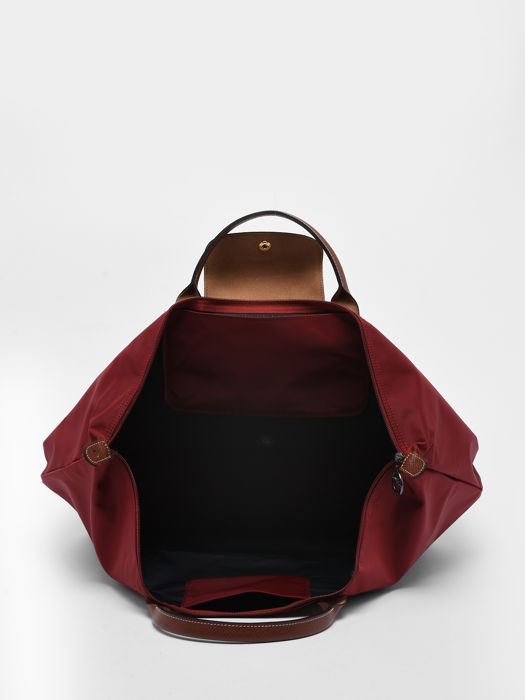 Longchamp Le pliage original Sac de voyage Rouge