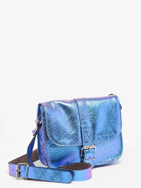 Cross Body Tas Scarabee Paul marius Blauw scarabee ESSENSCA ander zicht 2