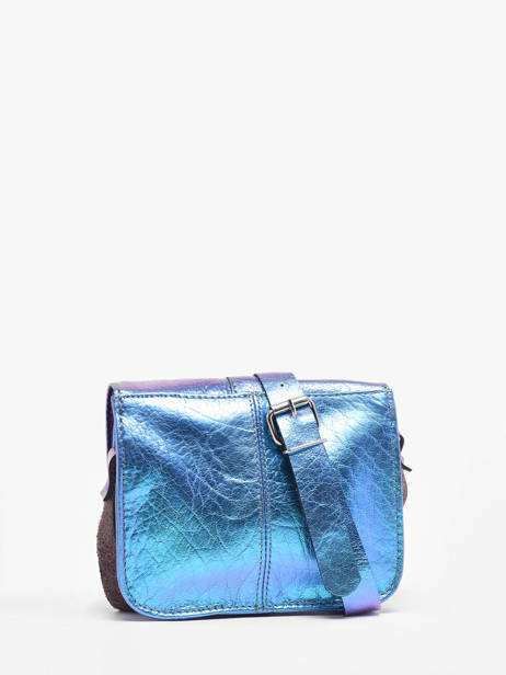 Cross Body Tas Scarabee Paul marius Blauw scarabee ESSENSCA ander zicht 4