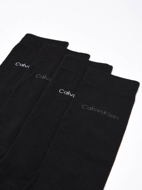 Lot 4 Paires De Chaussettes Calvin klein jeans Multicolore socks men 71219836 vue secondaire 2