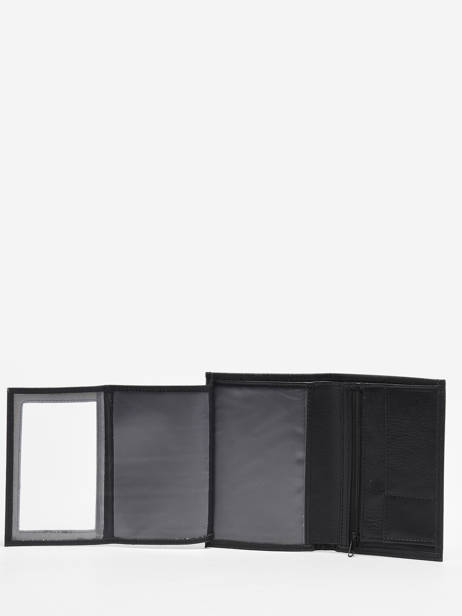 Portefeuille Met Portemonnee Leder Miniprix Zwart essentiel 8101 ander zicht 2