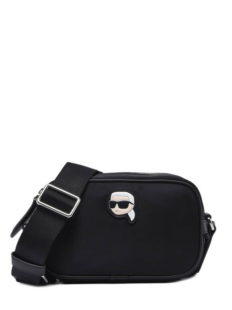 Cross Body Tas K Ikonik  2.0 Nylon Karl lagerfeld Zwart k ikonic 2.0 230W3050