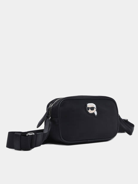 Sac Bandoulière K Ikonik 2.0 Nylon Karl lagerfeld Noir k ikonic 2.0 230W3050 vue secondaire 2