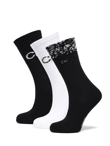 Coffret 3 Paires De Chaussettes Calvin klein jeans Multicolore socks women 71219849