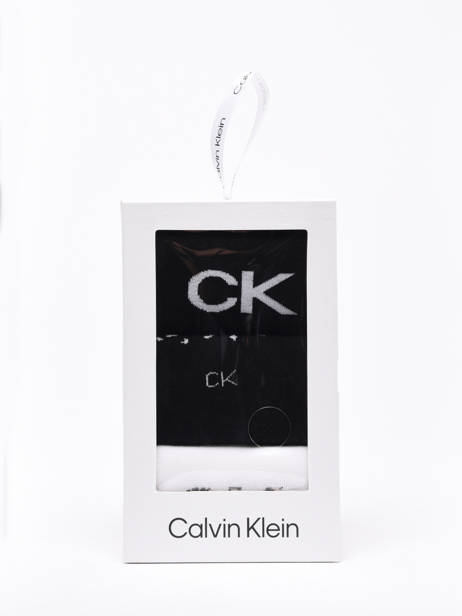 Coffret 3 Paires De Chaussettes Calvin klein jeans Multicolore socks women 71219849 vue secondaire 1