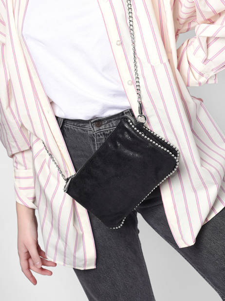 Sac Bandoulière Perle Miniprix Noir perle KJ62015 vue secondaire 1