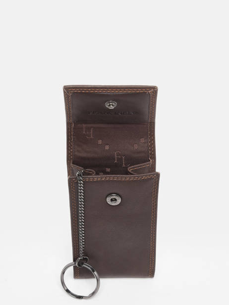 Porte-clefs Cuir Francinel Marron bilbao 47920 vue secondaire 1