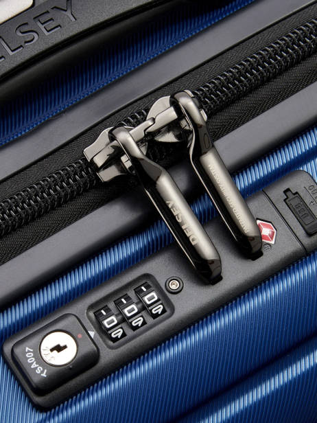Valise Cabine Delsey Bleu shadow 5.0 2878803 vue secondaire 1