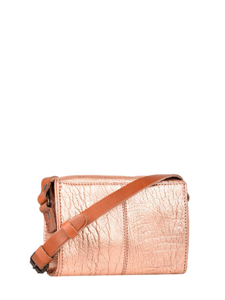 Cross Body Tas Mini Indispensable Leder Paul marius Goud vintage MINI ander zicht 3