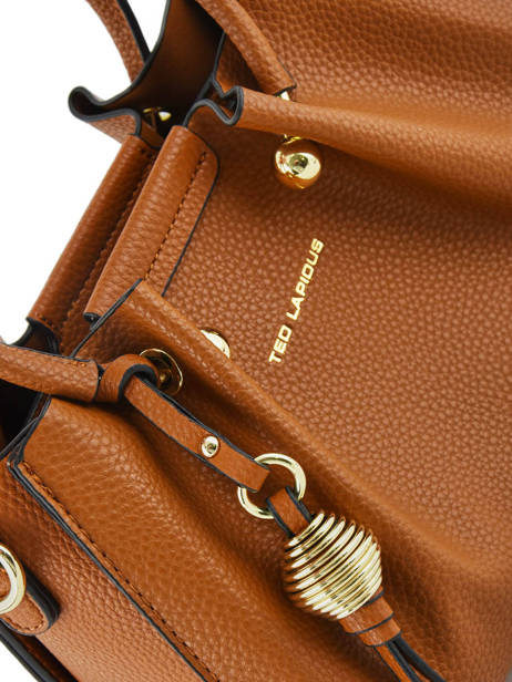 Cross Body Tas Gretel Ted lapidus Bruin gretel TLAU8923 ander zicht 2